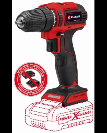 Einhell Te-cd 18 40 Li Akku Bore Skruemaskine 18v   Batteri Og Lader 4513997