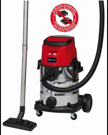 Einhell Te-vc 36 25 Li   Akku Våd- Tørstøvsuger 25 Liter 2x18v   Batteri Og Lader