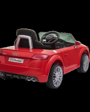 Elbil Audi Tts Roadster 12v Med Gummihjul  Nordic Play Speed Rød 805-753