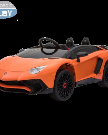 Elbil Lamborghini Aventador  Nordic Play Speed 12v  Orange 805-684