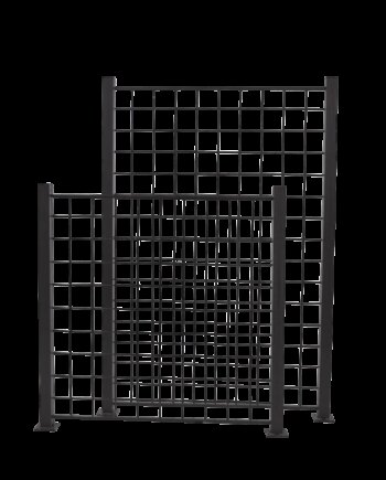 Espalie 150x100 Cm Sort Til Aluminium Stolpe 116-036