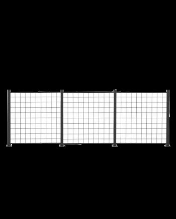 Fag Espalie Sort 100x100 Cm Inkl    Alu Stolper 108 Cm 116-092