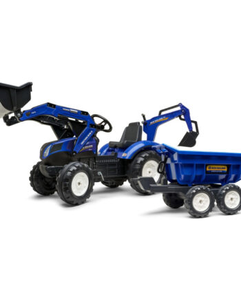 Falk Rendegraver Inkl  Vogn Med Tiplad New Holland