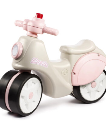 Falk Strada Første års Scooter Cremefarvet Og Rosa
