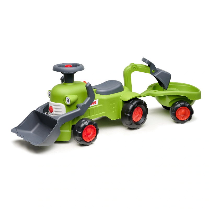 Falk Traktor Med Rat Horn Og Tilbehør Claas Vintage