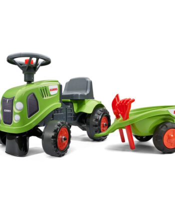 Falk Traktor Med Trailer  Rive Og Skovl Baby Claas