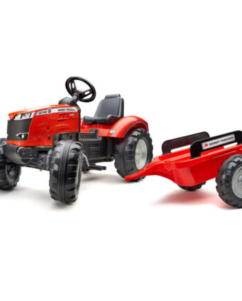 Falk Traktor Med Vogn Massey Ferguson