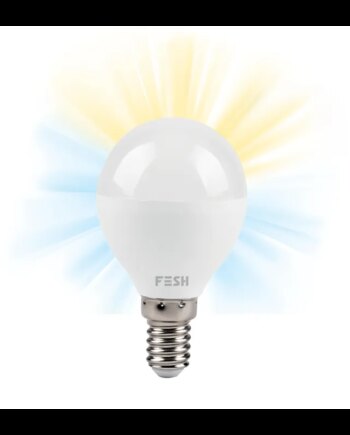 Fesh Smart Home Led Kronepære Kold Varm E14 5w   45