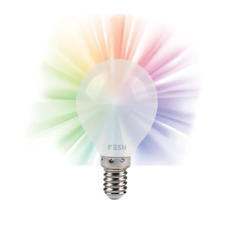 Fesh Smart Home Led Kronepære Multicolor E14 5w   45