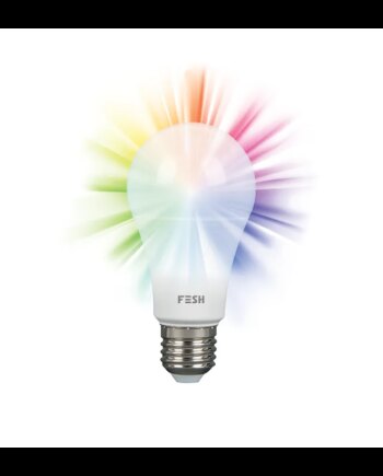 Fesh Smart Home Led Pære  Multicolor E27 9w   60