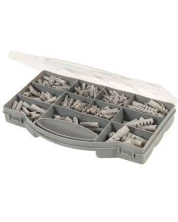 Fixman Rawplugs   Dybel Sortimentbox 330 Stk