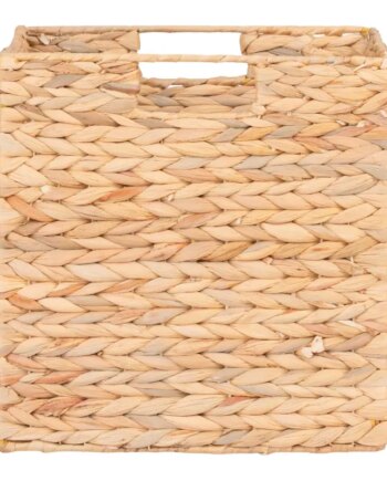 Foldbar Kurv   Vandhyacinth 30x30x30 Cm 4401340
