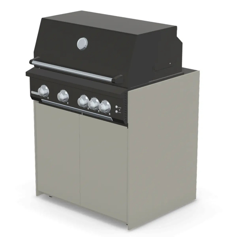 Fontana Forni Ignes Mid Grillmodul Til Udekøkken Ekskl  Gasgrill