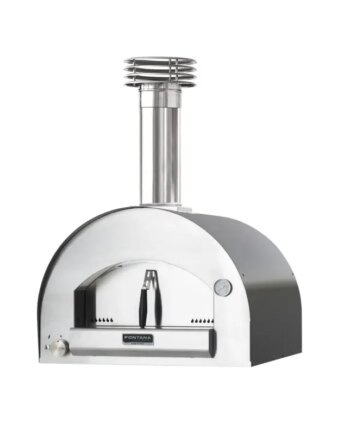 Fontana Forni Margherita Antracite Gas Pizzaovn Uden Vogn