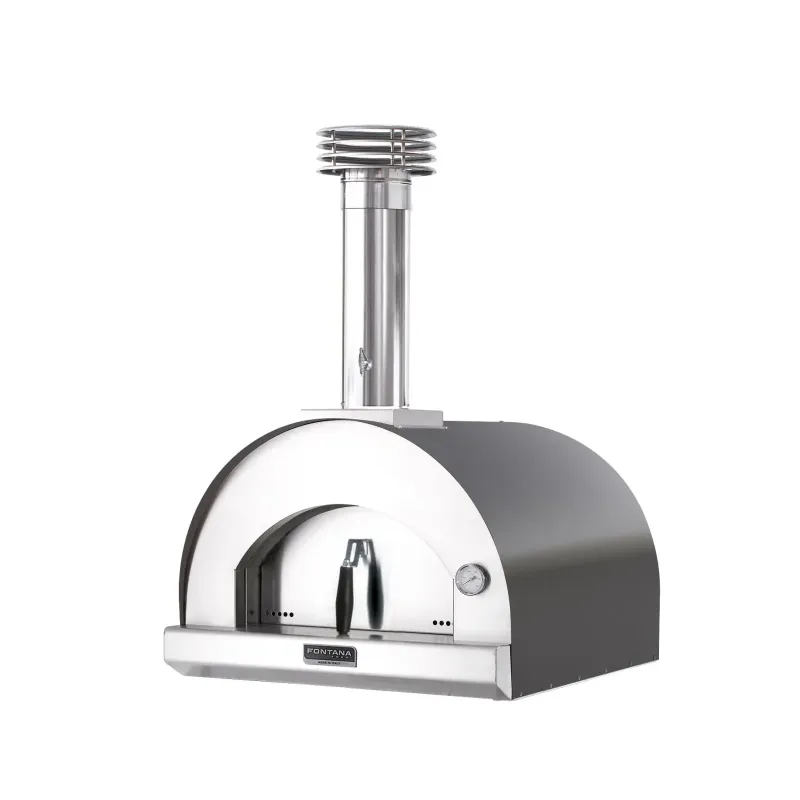 Fontana Forni Margherita Antracite Pizzaovn Uden Vogn