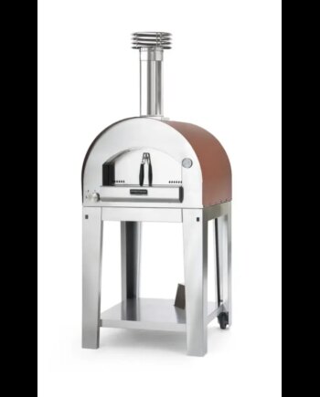 Fontana Forni Margherita  Rosso Gas Pizzaovn Med Vogn