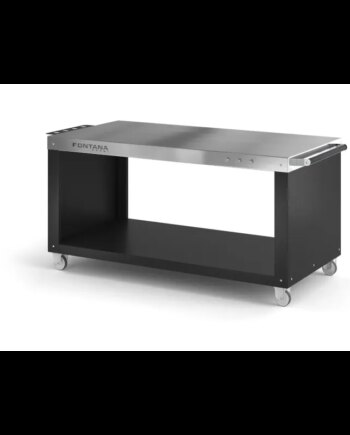 Fontana Forni Pizzadesk Bord Vogn 180 Cm