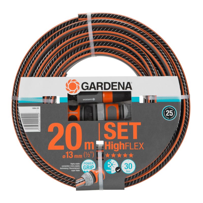 Gardena Comfort Highflex Slange 13 Mm      Quot  20      Fittings 18064-20