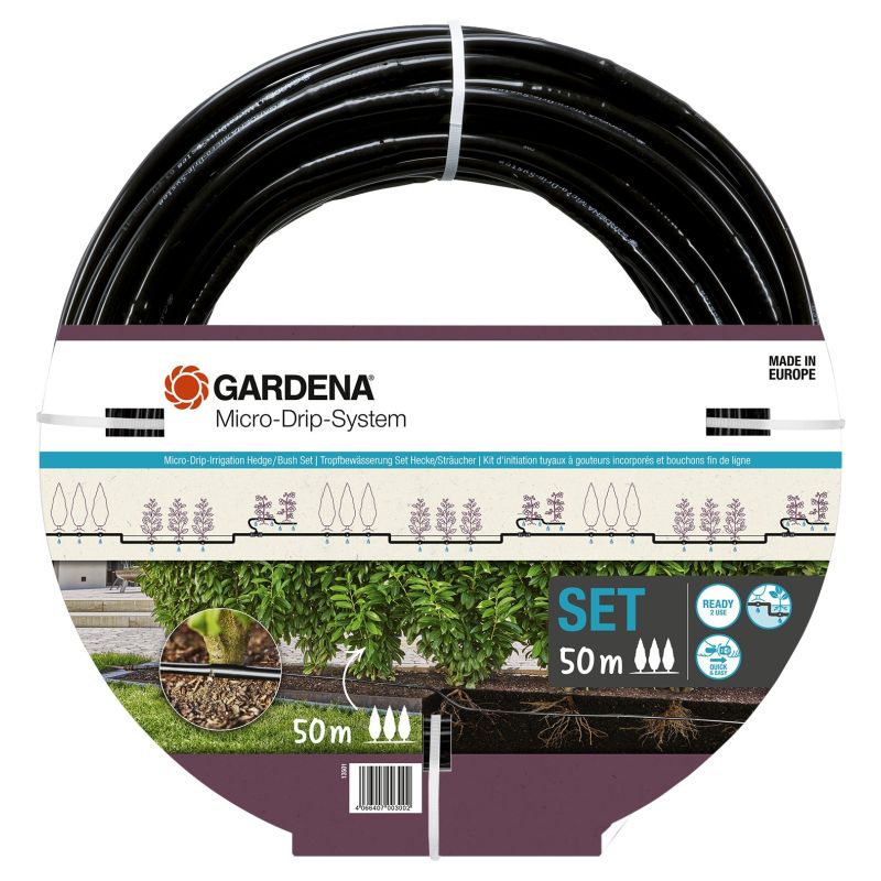 Gardena Micro-drip-system Hæk- Busksæt  50    13501-20