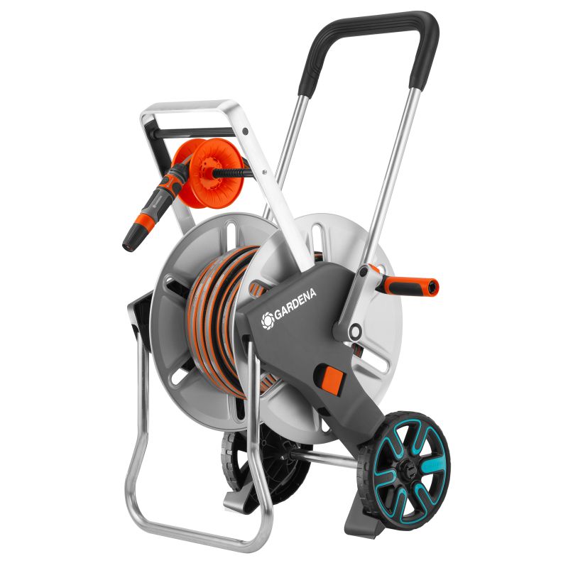 Gardena Slangevogn Cleverroll Easy Metal 25 Flex Slange 13 Mm Quot Sæt 18547-20