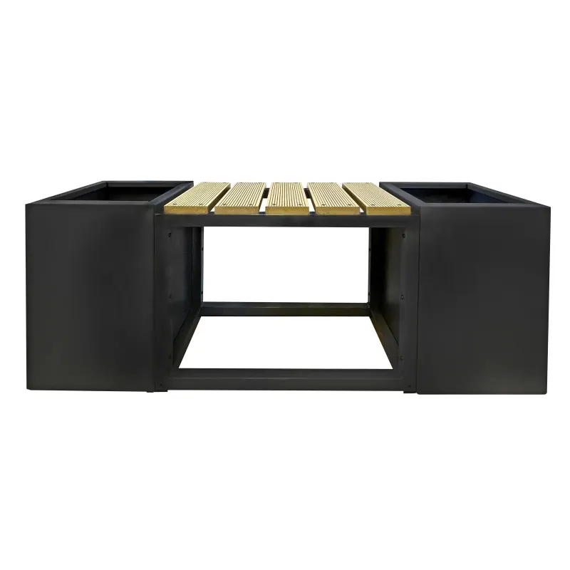 Gardenlife Bænk Easy Sort Plantekasse 131710