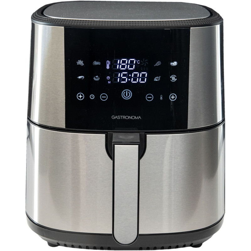 Gastronoma Airfryer 1800w 8l Stål Airfryer