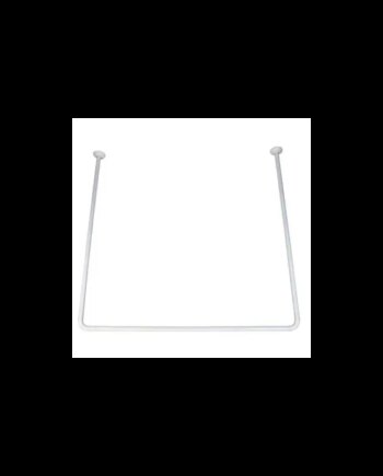 Geyser   Forhængsstang Hvid 90x90x90 Cm ø22mm