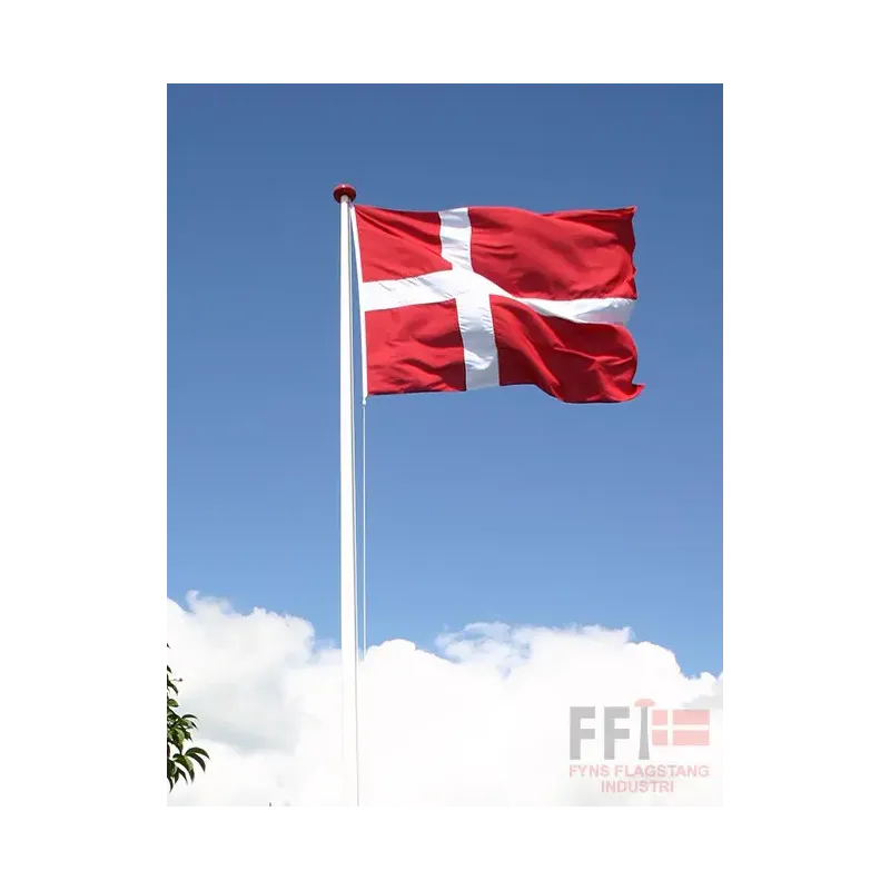Glasfiberflagstang   Støtte 12 Meter