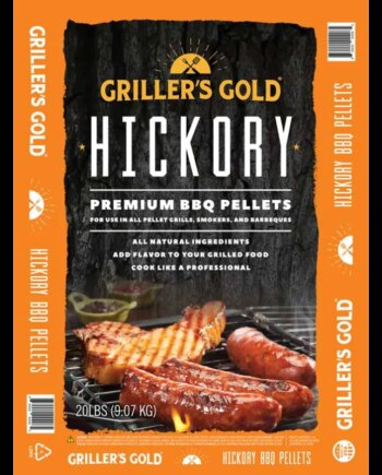 Griller   Gold Hickory Træpiller   Kg