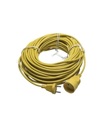 Gripo Forlængerledning 30m H05vv-  2x1 5mm Gul 7996