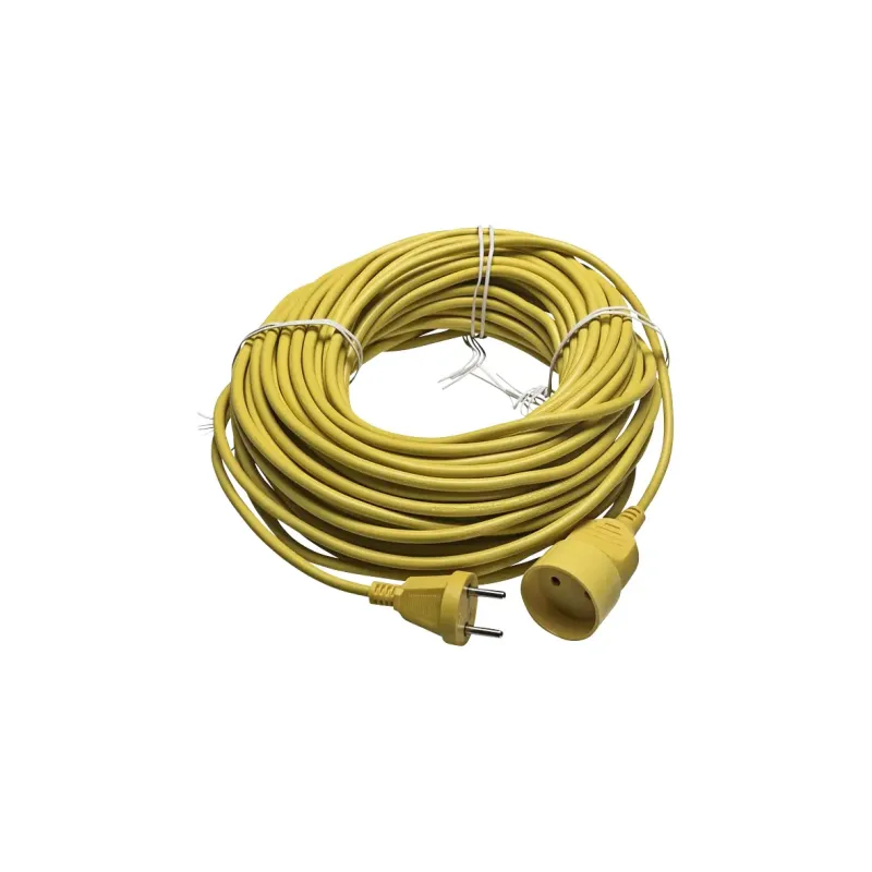Gripo Forlængerledning 30m H05vv-  2x1 5mm Gul 7996