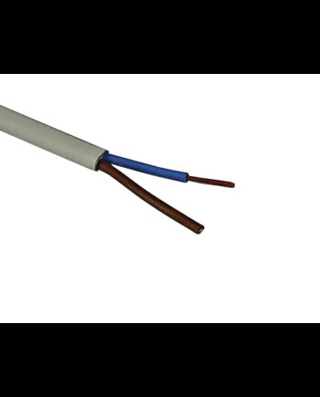 Gripo Ledn  Flad 2x0 75  5m  H03vvh2-  Hvid 20228
