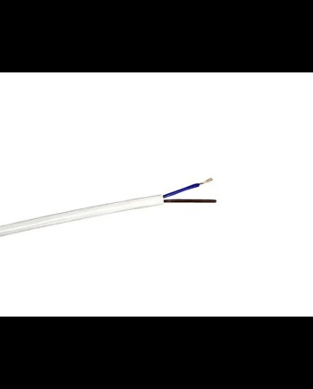 Gripo Rund Plastledning 50m  H03vv-  Hvid 20198