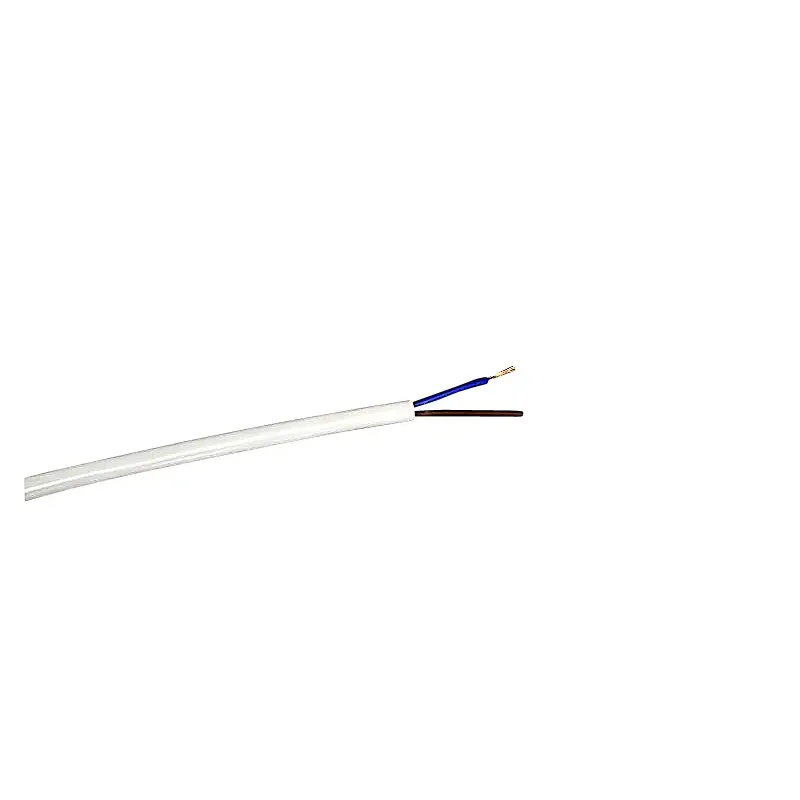 Gripo Rund Plastledning 50m  H03vv-  Hvid 20198