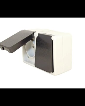 Gripo Stikkontakt Dobbel   Jord Ip54 7985