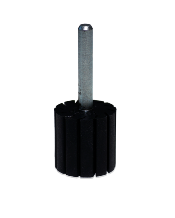 Gummihoved 25x25mm   6mm Skaft
