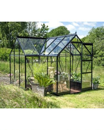 Halls Icon Gardenhouse          Mâ        10  Sort     Mm Hærdet Glas