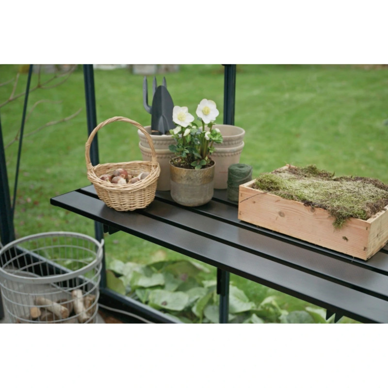 Halls Integrerbar Foldbar Lamelbord- -sektioner F04321 Sort