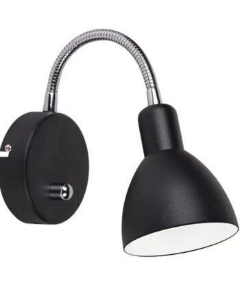 Halo Design Denver Væglampe Sort 304414