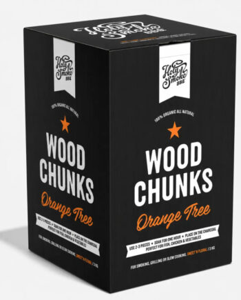 Holy Smoke Bbq Røgtræ Chunks Appelsin   Kg