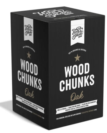 Holy Smoke Bbq Røgtræ Chunks Eg   Kg