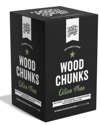 Holy Smoke Bbq Røgtræ Chunks Oliven   Kg