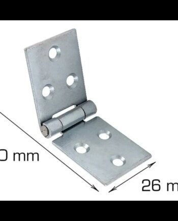 Home It Bladhængsel Med Skruer 26   70 Mm Elforzinket   Stk
