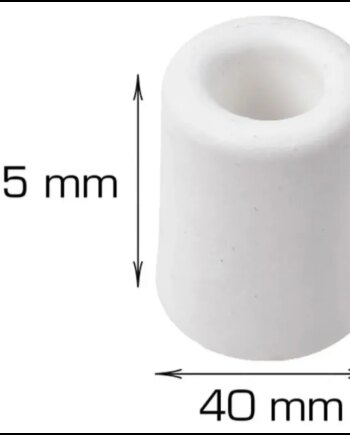 Home It Dørstopper ø40   75 Mm Hvid Plast