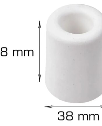 Home It Dørstopper ø38   48 Mm  Hvid Plast