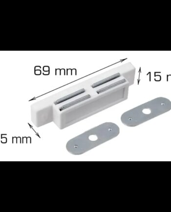 Home It Magnetlås 69   15   14   Mm Elforsinket Plast   Stk