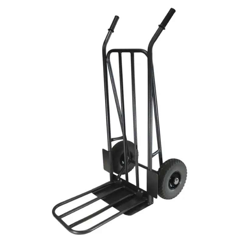Home It Sækkevogn 250 Kg  Punkterfri Hjul Zink   Hammerton Lakeret Mod Rust