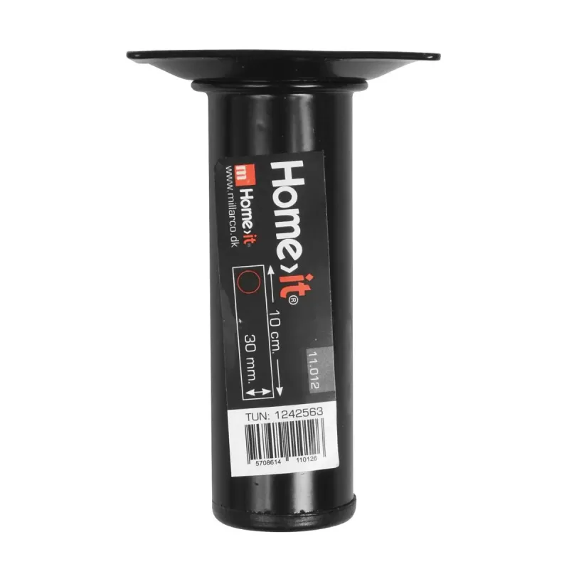 Home-it Bordben 10 Cm  Dia  30 Mm  Sort