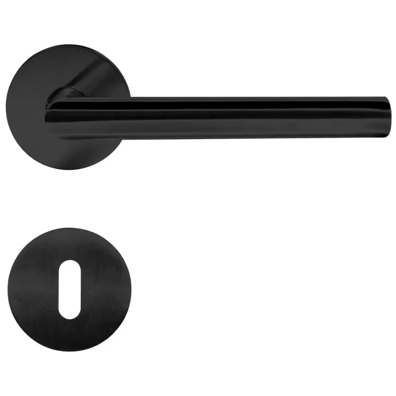 Home-it Dørgreb Med  -greb 16 Mm Matsort