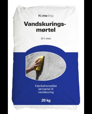 Homeshop Mørtel    20kg Vandskuringsmørtel  -  Mm